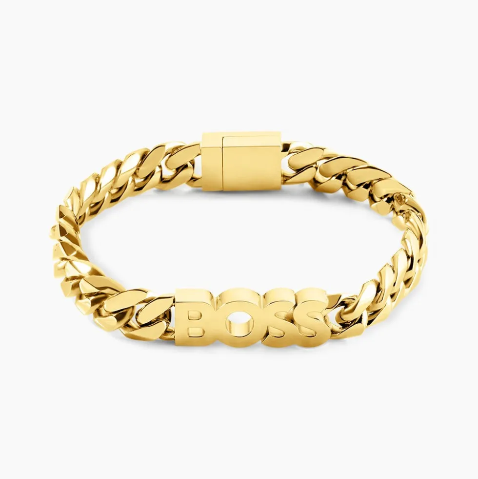 Bracelet Boss Kassy Acier Jaune