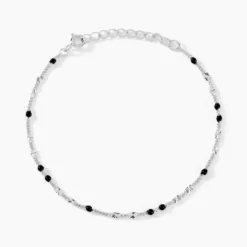 Bracelet Cacilia Argent Blanc