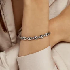 Bracelet Cadia Acier Blanc