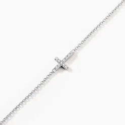 Bracelet Carlie Argent Blanc Oxyde De Zirconium