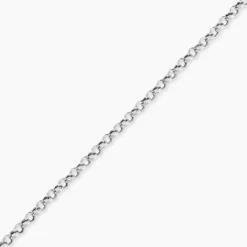 Bracelet Carola Maille Jaseron Argent Blanc
