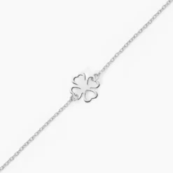 Bracelet Chance Argent Blanc