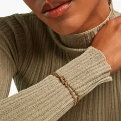 Bracelet Charleen Acier Jaune