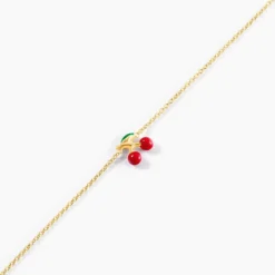 Bracelet Cherry Cerise Or Jaune