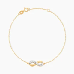 Bracelet Chlothilde Or Jaune Diamant