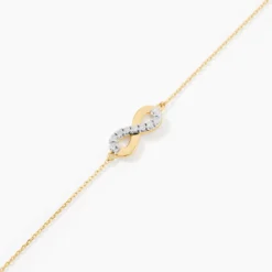 Bracelet Chlothilde Or Jaune Diamant
