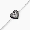 Bracelet Clarah Argent Blanc Céramique Oxyde De Zirconium