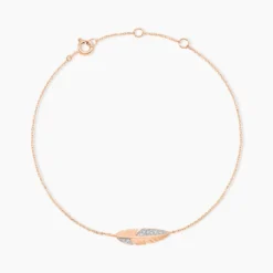 Bracelet Clodie Or Rose Diamant