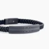 Bracelet Cuir De Vache Noir
