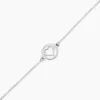 Bracelet Cuore Argent Blanc