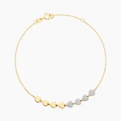 Bracelet Dagmar Or Jaune Oxyde De Zirconium