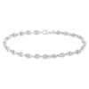 Bracelet Dami Maille Grain De Cafe Or Blanc