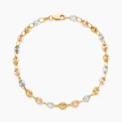 Bracelet Dami Or Tricolore