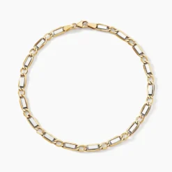 Bracelet Danae Plaquette Or Bicolore