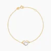 Bracelet Datura Or Bicolore