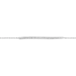 Bracelet Deniela Or Blanc Diamant