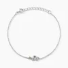 Bracelet Desert Argent Blanc Oxyde De Zirconium