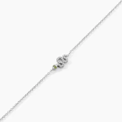 Bracelet Desert Argent Blanc Oxyde De Zirconium