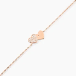 Bracelet Deven Argent Rose Oxyde De Zirconium