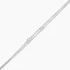 Bracelet Donya Argent Blanc Oxyde De Zirconium