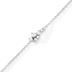 Bracelet Eden Argent Blanc Oxyde De Zirconium