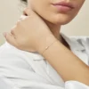 Bracelet Eirena Or Blanc Diamant