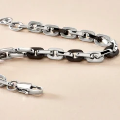 Bracelet Eirik Acier Bicolore