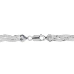 Bracelet Elae Argent Blanc