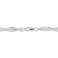 Bracelet Elae Argent Tricolore