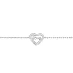 Bracelet Elansa Argent Blanc Oxyde De Zirconium