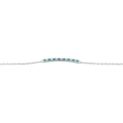 Bracelet Elga Argent Blanc Oxyde De Zirconium