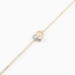 Bracelet Eliana Or Jaune Oxyde De Zirconium