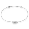 Bracelet Elies Argent Blanc Oxyde De Zirconium