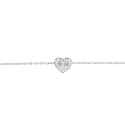 Bracelet Eliza Argent Blanc Oxyde De Zirconium