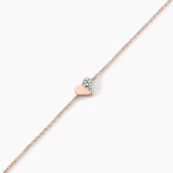 Bracelet Emilia Or Rose Diamant