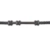 Bracelet Emilien Acier Noir