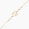 Bracelet Eri Or Jaune Perle De Culture