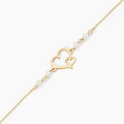 Bracelet Eri Or Jaune Perle De Culture