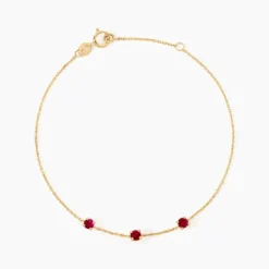 Bracelet Esmerald Rendez-Vous Or Jaune Rubis