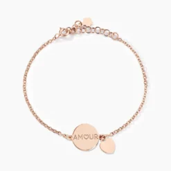 Bracelet Eternelle Argent Rose