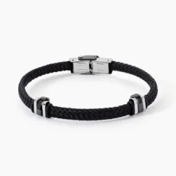 Bracelet Etienne Acier Blanc