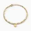 Bracelet Eva Acier Jaune