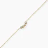 Bracelet Eva Acier Jaune Cristaux