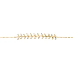 Bracelet Fabrizia Plaqué Or Jaune Oxyde De Zirconium