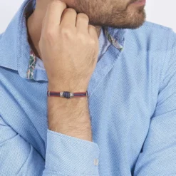 Bracelet Fardaae Acier Blanc