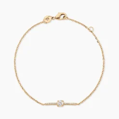 Bracelet Fergie Plaqué Or Jaune Oxyde De Zirconium