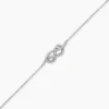 Bracelet Fiorine Argent Blanc Oxyde De Zirconium