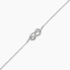 Bracelet Fiorine Argent Blanc Oxyde De Zirconium