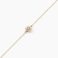 Bracelet Flurry Or Jaune Oxyde De Zirconium