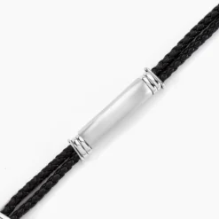 Bracelet Gaetan Acier Blanc